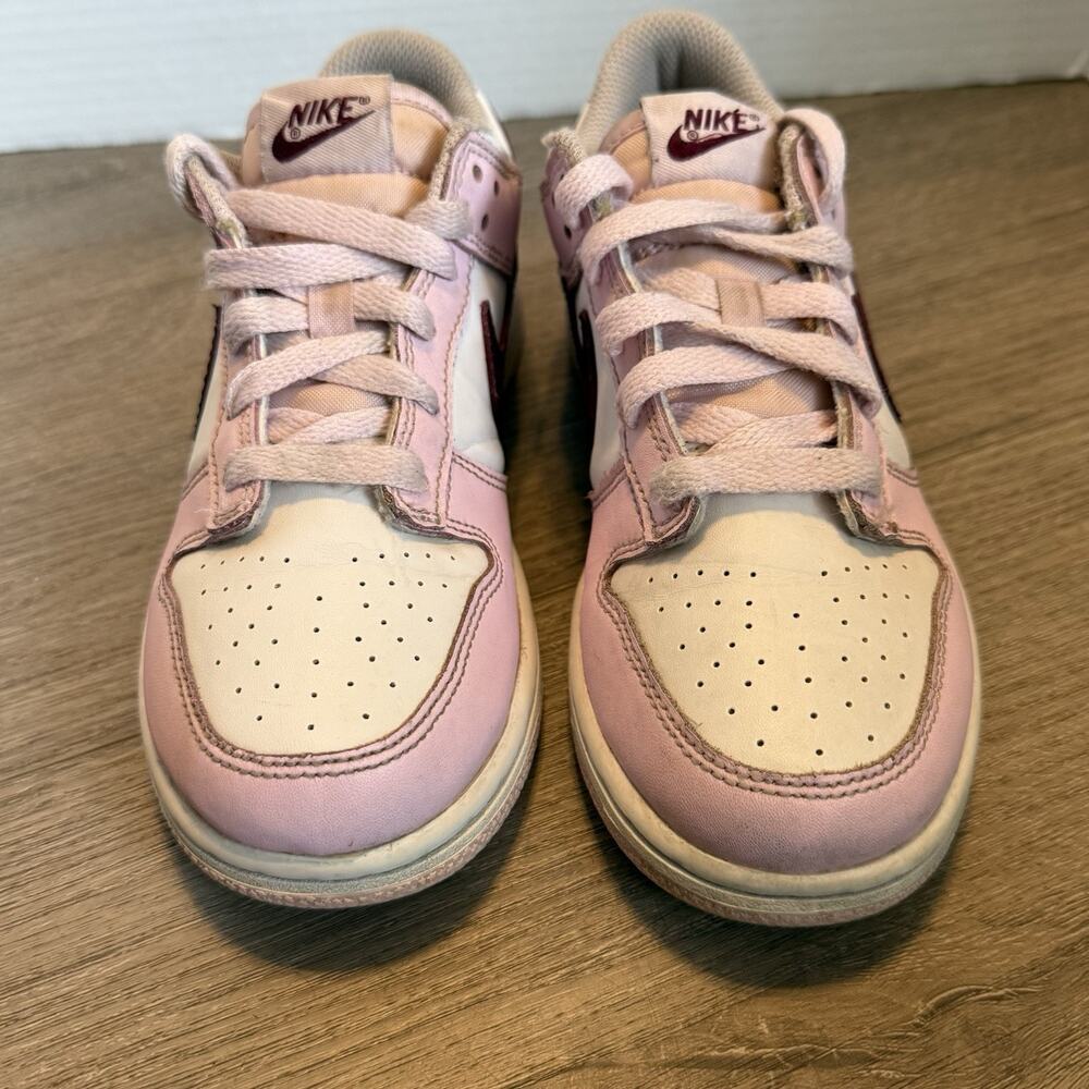 Nike Dunk Low PS “Pink Foam” Dark Beetroot / White CW1588-601 Size 3Y Pre-owned - Picture 4 of 10